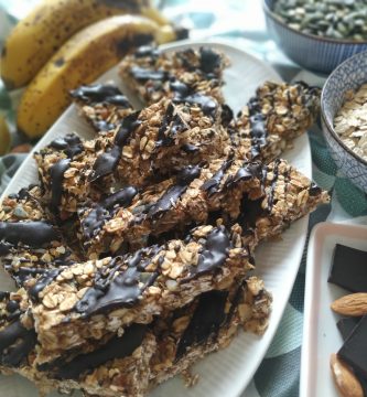 Barritas muesli caseros sin azúcar