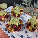 Ensalada tex-mex finger food