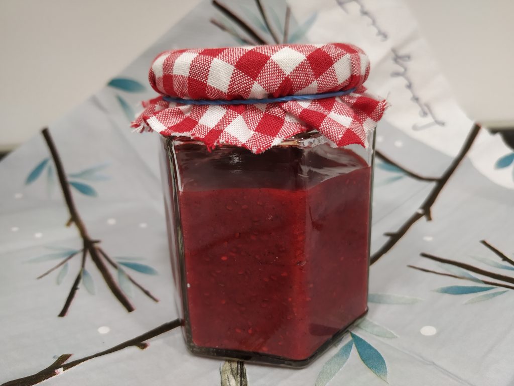 Crema de frambuesa
