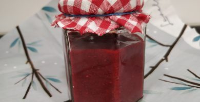 Crema de frambuesa