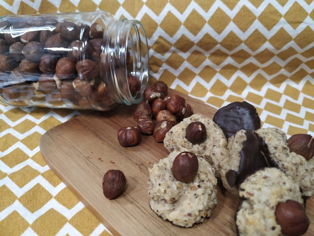 Galletas de avellana sin azúcar