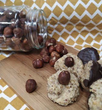 Galletas de avellana sin azúcar