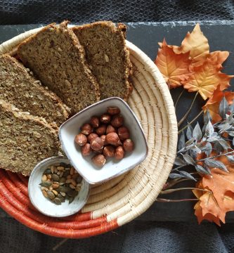 Pan sin gluten sin levadura sin lácteos sin azúcar