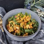 Ensalada de legumbre y verdura asada