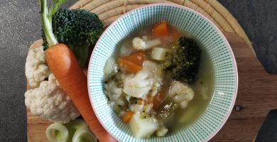 Guiso de verduras de la abuela