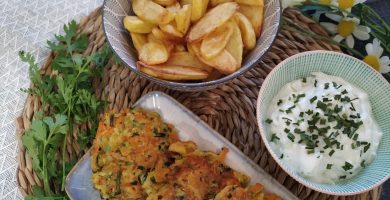 Hamburguesas vegetarianas de calabacín y zanahoria