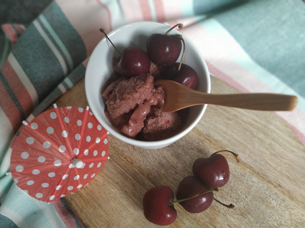 Helado de Cerezas