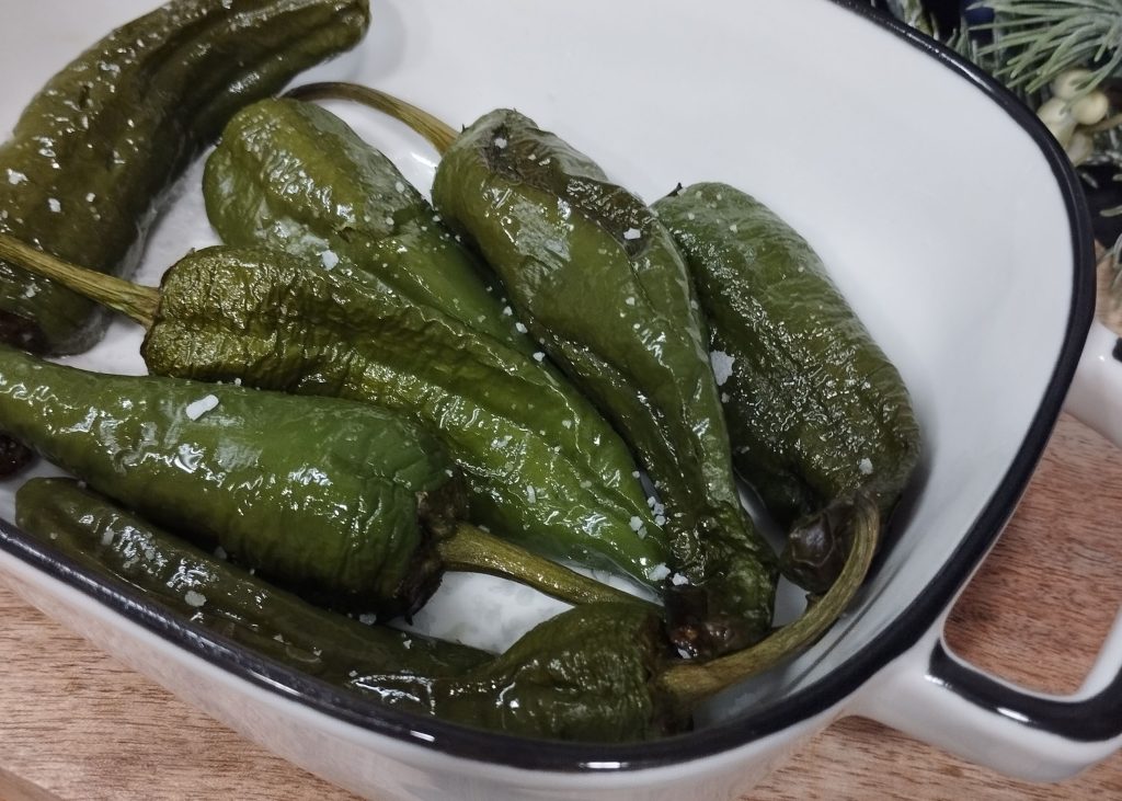 Pimientos de padrón saludables