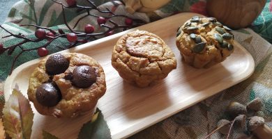 Madalenas de calabaza