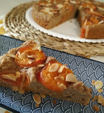 Pastel de albaricoque sin azúcar