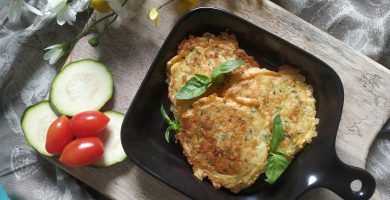 Tortitas de calabacín sin gluten