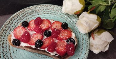 Desayuno dulce sin azúcar