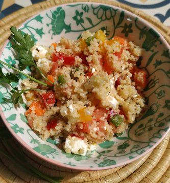 Ensalada de cous-cous integral